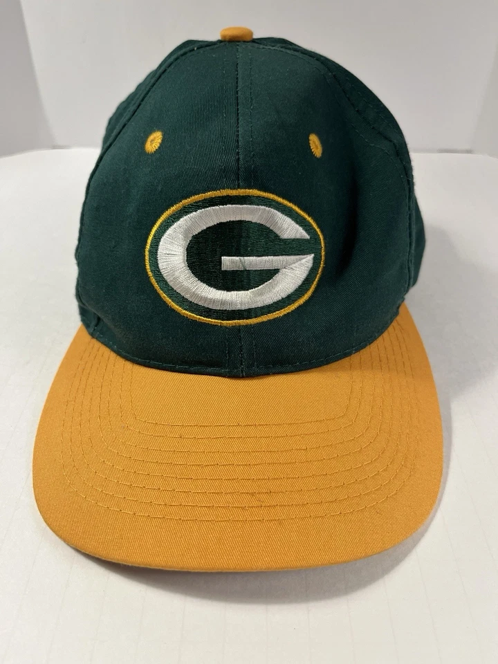 Gorra gorra con logotipo de Green Bay Packers 7 Snapback Game Day vintage Foto 1 de 4