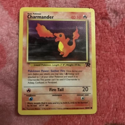 Charmander 50/82 Team Rocket Regular - Imagem 1 de 2