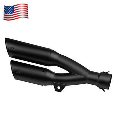 Tubo de escape silenciador deslizable conexión universal nuevo diseño 38-51 mm Foto 1 de 4