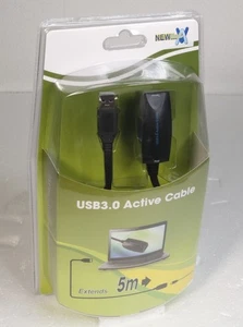 Newlink USB 3.0 5m Active Repeater Extension Cable Lead - 5 Metres USB3.0 - New - Picture 1 of 2