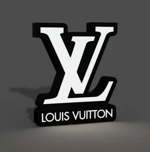 3D PRINTED " LOUI-V DESIGNER " MULTICOLOR LED LIGHT BOX - Picture 1 of 4