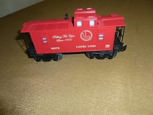 LIONEL LINES O GUAGE  6057X BLT 2013 RED CABOOSE 36669 EXCELLENT CONDITION - Picture 1 of 7