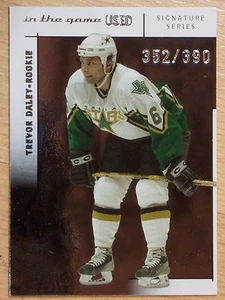 Bap-Itg 2004 Signature Series - tarjeta de novato Trevor Daley #352/390 - Imagen 1 de 8