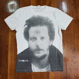 Men’s Home Alone Movie Promo T-shirt White Size Large Abercrombie Fitch - Picture 1 of 9