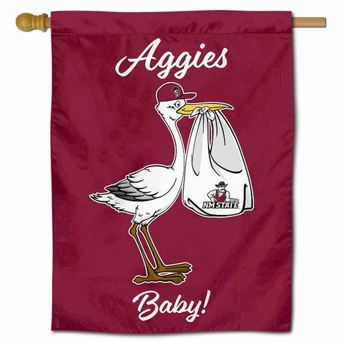 New Mexico State University New Baby Gift Decorative House Flag Cover