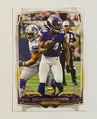 2014 Topps All Pro #36 Cordarrelle Patterson Minnesota Vikings - Image 1 of 2