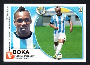 BOKA FICHAJE #10 MALAGA 2014-15 CROMO PANINI LA LIGA SANTANDER ESTE 14/15 - Imagen 1 de 3