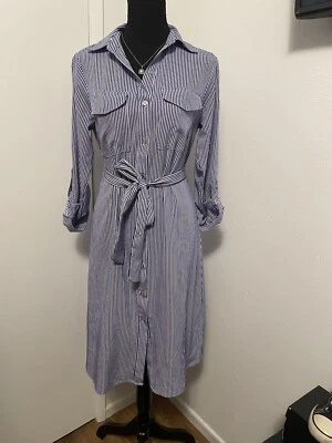ny collection shirt dress size small - Image 1 of 2