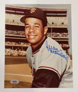 JUAN MARICHAL Signed 8x10 Photo-HOF-SAN FRANCISCO GIANTS-PSA - Picture 1 of 4