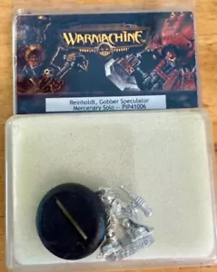 A15981 HORDES WARMACHINE MERCENARIES REINHOLDT GOBBER SPEKULATOR PRIVATEER NEU IN OVP - Bild 1 von 1