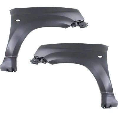 Front Fender NI1241199 NI1240199 Set of 2 Plastic for 2005-2006 Nissan X-Trail Foto 1 de 4