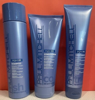 Bond RX Set 8.5 oz Shampoo + 6.8 oz Conditioner + 5.1 oz Treatment Paul Mitchell - Image 1 of 3