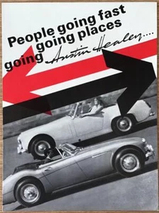 AUSTIN HEALEY SPRITE & 3000 Mk III SPORTS Car Sales Brochure c1965 #2318 - Picture 1 of 3
