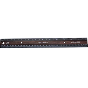 Westcott Recycled Plastic 12" Ruler With Microban Antimicrobial Protection - Picture 1 of 2