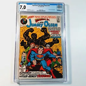 DC Comics "Superman's Pal Jimmy Olsen" #137 CGC 7,0 WP Jack Kirby/Neal Adams - Imagen 1 de 3