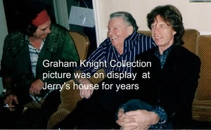 Jerry Lee Lewis & zwei Fans, Mick & Keith. Seit Jahren auf Jerry's Ranch ausgestellt - Bild 1 von 2