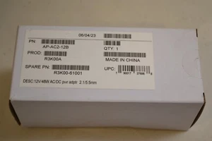GENUINE ARUBA AP-AC2-12B R3K00A 12v/48W AC/DC Power Adapter - Afbeelding 1 van 2