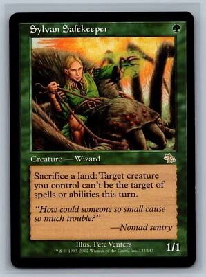 Magic The Gathering Judgment Sylvan Safekeeper #133/143 MTG TCG CCG - Image 1 of 2
