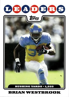 2008 Topps #291 Brian Westbrook - Image 1 of 2