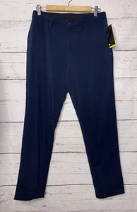 NWT Zella Performance Training Pants Men's Size 30 Navy Blue Stretch Nordstrom - Picture 1 of 7