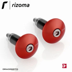 HONDA CBR 1000 RR C- ABS 2009-2011 Handlebar ends RIZOMA MA531R Red - Picture 1 of 3