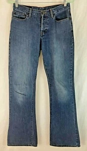 Abercrombie & Fitch Jeans 2R Blue Denim Wash Cotton Button Fly Flare Leg       - Picture 1 of 10