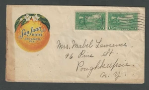 1926 Orlando Fl Hotel San Juan W/Pair #67 - Picture 1 of 1