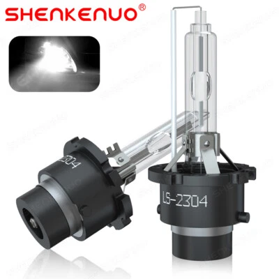 For Infiniti QX60 2014-2017 - 6000K Xenon HID Headlight Bulbs Hi/Low Beam Qty 2 - Image 1 of 4