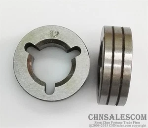 Wire Feed Drive Roller Kunrled Groove 1.2mm .045" MIG MAG Miller Welder Aluminum - Picture 1 of 2