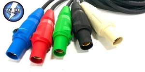 CAM LOCK #2 Entertainment / Generator / Power Cable / Panel Tails 5' FFFFF - Picture 1 of 2