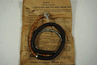 Nuevo de Lote Antiguo Harley Temporizador a Bobina Cable Cabezal de Nudillo UL Panhead VL WL 1613-30B 1930-1948 Foto 1 de 2