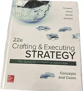 New Hardcover Crafting and Executing Strategy: Concepts and Cases 22e Very Good - Picture 1 of 3