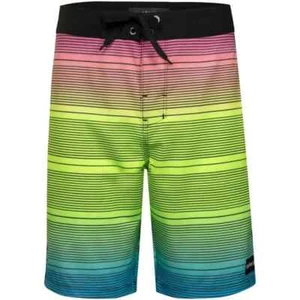 Hurley Rainbow Stripe Swim Trunks Board Shorts 16/28 NWT Surf Beach Swim - Picture 1 of 4