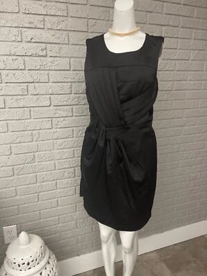 Vestido plisado negro sin mangas Twenty One para mujer talla L Foto 1 de 4