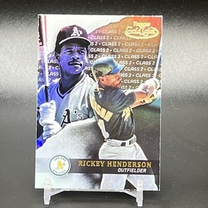 2020 Topps Gold Label Class 2 Rickey Henderson Oakland Athletics