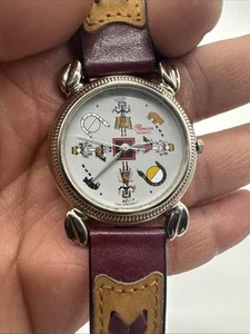 Reloj de cuarzo Ronica Tailandia Movt correa de cuero genuino ~ para piezas o reparación - Imagen 1 de 10