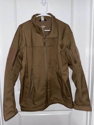 Chaqueta táctica Tru-Spec talla grande marrón coyote peso medio polar interior Foto 1 de 4