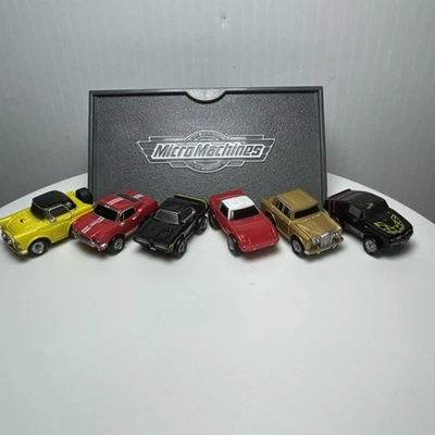 Micro Máquinas 1987 Galoob Lote de 6 Thunderbird-Mustang-Pontiac-Rolls Royce, etc. Foto 1 de 4
