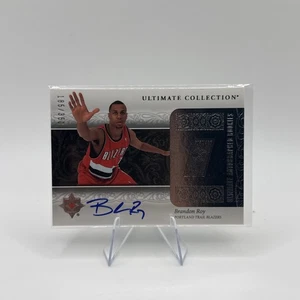 2006-07 UD Ultimate Collection Brandon Roy On Card Rookie Auto # /350 - Picture 1 of 2