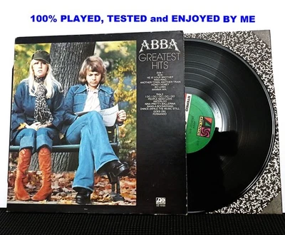 ABBA : Greatest Hits ( Very Nice 1976 Atlantic Records SD-18189 ) - Image 1 of 4