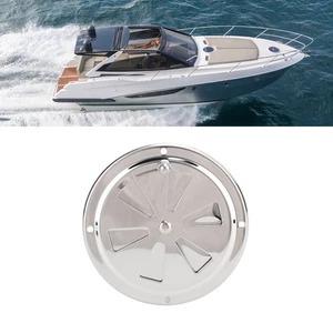 4 Inch Cabin Ventilation Plate Stainless Steel Butterfly Vent  Yacht - Picture 1 of 8