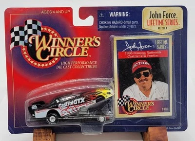 '96 John Force Pomona Nationals Castrol GTX Winners Circle Diecast Pontiac. Foto 1 de 3