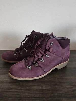 Novas Botas Femininas Teva tamanho 8.5 De La Vina Dos Alpine Bota Baixa Borgonha  - Imagem 1 de 4