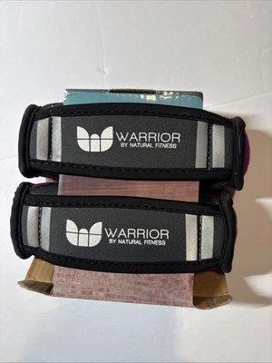 Warrior By Natural Fitness Set of 2 Reflective Walking Hand Weights 1lb Each - Image 1 of 4