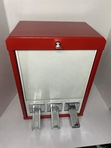 75cents Red 3 Column Sticker Tattoo Pokemon Card Vending Machine Sports Cards - Picture 1 of 10