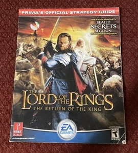 Lord of the Rings Return of the King PRIMA Strategy Guide for PS2, PC, GC, Xbox - Picture 1 of 2