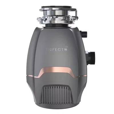 3/4 Hp Continuous Feed Garbage Disposal in Black with Energy Saving - Image 1 of 4