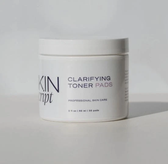 Skin Script Clarifying Toner Pads Reduces congestion Lessens oil production - Image 1 of 1