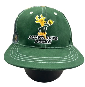 Gorra Sky High Milwaukee Bucks Verde BMO Marques Johnson Número 8 Ajustable - Imagen 1 de 5