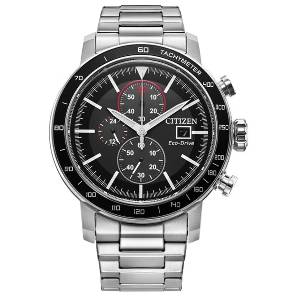 Citizen Men's Brycen 43mm Solar Quartz Chronograph Watch CA0858-57E